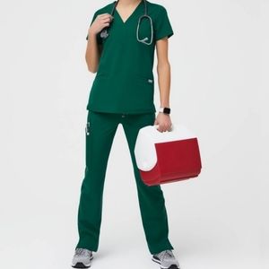 Figs Casma & Kade Set HUNTER GREEN M/MP